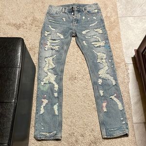 MNML RIPPED DENIM